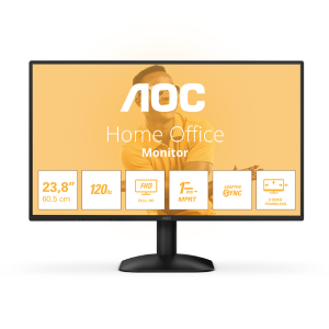 AOC MONITOR 23,8 LED IPS FHD 16:9 4MS 300 CDM 120Hz, VGA/HDMI