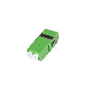 DIGITUS Accoppiamento in fibra ottica, LC/APC, duplex, senza flangia