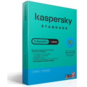 KASPERSKY STANDARD 5DEV 1Y SUPERSLIM BOX