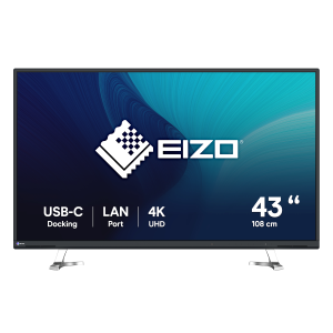 EIZO 42,5 , 16:9, 3840x2160, 350 cd/sqm, 178/178 , IPS