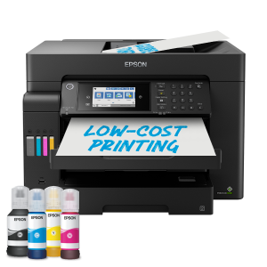 Epson EcoTank ET-16605 - Stampante multifunzione - colore - ink-jet - ITS - A3 (supporti) - fino a 25 ppm (stampa) - 550 fogli - 33.6 Kbps - USB, LAN, host USB, Wi-Fi - nero