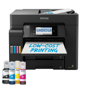 Epson EcoTank ET-5805 - Stampante multifunzione - colore - ink-jet - ITS - A4/Legal (supporti) - fino a 25 ppm (stampa) - 550 fogli - 33.6 Kbps - USB, LAN, Wi-Fi(ac) - nero