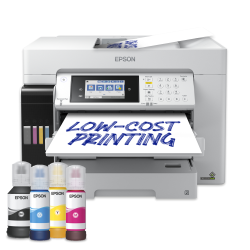 Epson EcoTank Pro ET-16685 - Stampante multifunzione - colore - ink-jet - ITS - A3 (supporti) - fino a 25 ppm (stampa) - 550 fogli - 33.6 Kbps - USB, LAN, host USB, Wi-Fi