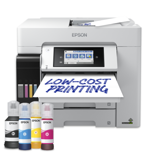 Epson EcoTank Pro ET-5885 - Stampante multifunzione - colore - ink-jet - ITS - A4/Legal (supporti) - fino a 25 ppm (stampa) - 250 fogli - 33.6 Kbps - USB, LAN, Wi-Fi, host USB, NFC