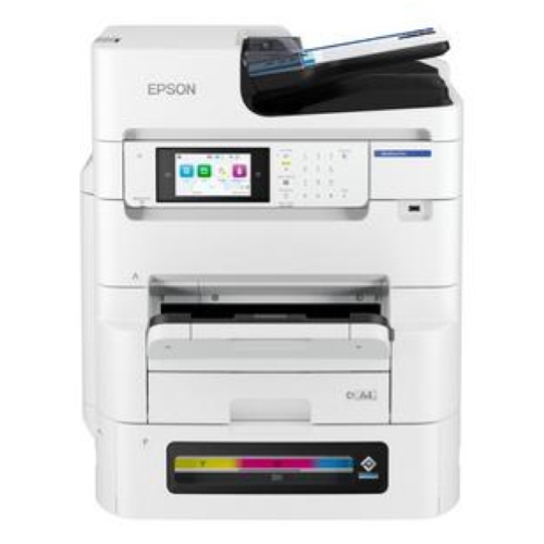 Epson WorkForce Pro EM-C8101RDWF - Stampante multifunzione - colore - ink-jet - A3 (supporti) - fino a 22 ppm (copia) - fino a 26 ppm (stampa) - 400 fogli - 33.6 Kbps - USB 2.0, host USB 2.0, Gigabit LAN, Wi-Fi(ac)