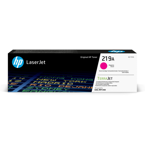 HP INC. HP 219A MAGENTA ORIGINAL LASERJET TONER CARTRIDGE