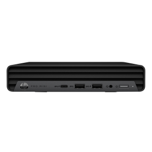 HP Pro 400 G9 - Mini Core i5 12500T / fino a 4.4 GHz - RAM 16 GB - SSD 512 GB - NVMe - UHD Graphics 770 - Gigabit Ethernet, IEEE 802.11ax (Wi-Fi 6) - Win 11 Pro -monitor: nessuno - tastiera: italiana - Smart Buy - con HP Wolf Pro Security Edition (1