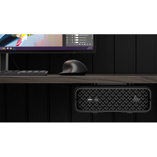 HP Workstation Z2 G1i - Mini 5U - 1 x Core Ultra 7 265 / fino a 5.3 GHz - RAM 32 GB - SSD 1 TB - NVMe - RTX A400 - Gigabit Ethernet - Win 11 Pro -monitor: nessuno - tastiera: italiana - nero - Smart Buy - con HP Wolf Pro Security Edition (1 anno)