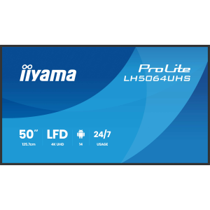IIYAMA 50 3840x2160, UHD IPS DLED panel