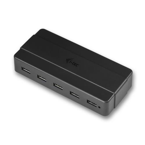 I-TEC USB 3.0 CHARGING HUB - 7 PORT WITH POWER ADAPTER