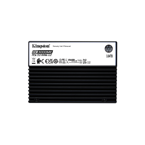 Kingston DC3000ME - SSD - Enterprise - crittografato - 3.84 TB - interno - 2.5" - U.2 PCIe 5.0 x4 (NVMe) - 256 bit AES - TCG Opal Encryption 2.0