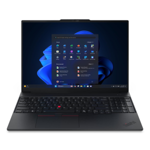 Lenovo ThinkPad E16 Gen 3 21SR - Design della cerniera a 180 gradi - Intel Core Ultra 5 - 225U / fino a 4.8 GHz - Win 11 Pro - Intel Graphics - 16 GB RAM - 512 GB SSD TCG Opal Encryption 2, NVMe - 16" IPS 1920 x 1200 - Gigabit Ethernet - Wi-Fi 6E, Bl