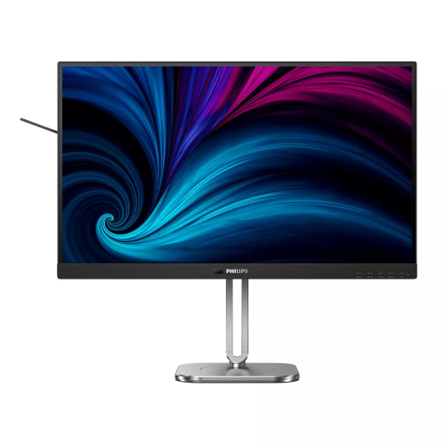 Philips 27B2U4601 - 4000 Series - monitor a LED - 27" - 2560 x 1440 QHD @ 120 Hz - IPS - 1500:1 - HDMI, 2xDisplayPort, USB-C - altoparlanti - carbone