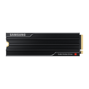 Samsung 9100 PRO MZ-VAP1T0 - SSD - crittografato - 1 TB - con dissipatore di calore - interno - M.2 2280 - PCI Express 5.0 x4 (NVMe) - 256 bit AES - TCG Opal Encryption 2.0 - nero
