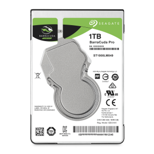 Seagate Guardian BarraCuda ST1000LM049 - HDD - 1 TB - interno - 2.5" - SATA 6Gb/s - 7200 rpm - buffer: 128 MB