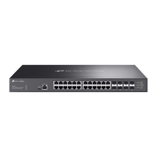 TP-LINK SWITCH 24P RJ45 2.5GBPS MANAGED L2+ 4SLOT SFP+ 10GE