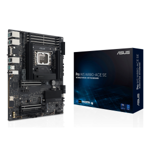 ASUS Pro WS W880-ACE SE - Scheda madre - ATX - zoccolo LGA1851 - W880 Chipset - USB4, USB 3.2 Gen 2x2, USB 3.2 Gen 2, USB 3.2 Gen 1 - 2 x 2.5 Gigabit LAN, Gigabit LAN - scheda grafica onboard - HD Audio (8 canali)