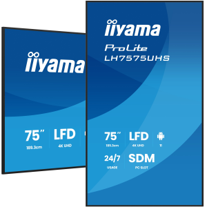 IIYAMA 75 LCD UHD, SDM-L