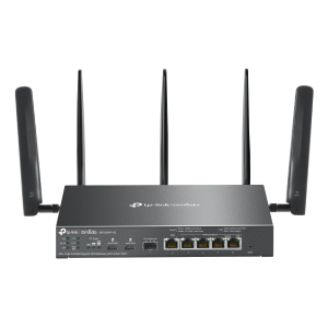 GATEWAY VPN GIBABIT OMADA 4G+ AX3000 TP-LINK ER706WP-4G 1P GIGA RJ45 WAN+4P GIGA WAN/LAN-1P GIGA SFP WAN/LAN 2 SLOT NANO SIM