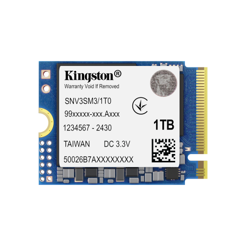 Kingston NV3 - SSD - 1 TB - interno - M.2 2230 - PCIe 4.0 x4 (NVMe)