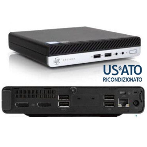 PC RESET PC REF I5 8GB 256GB SSD NVME W11P I5-9500T 400 G4 TINY-MINI