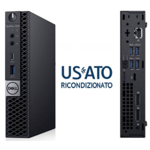 PC RESET PC REF I5 16GB 256SSD W11P I5-8500T DELL 7060 DM MICRO