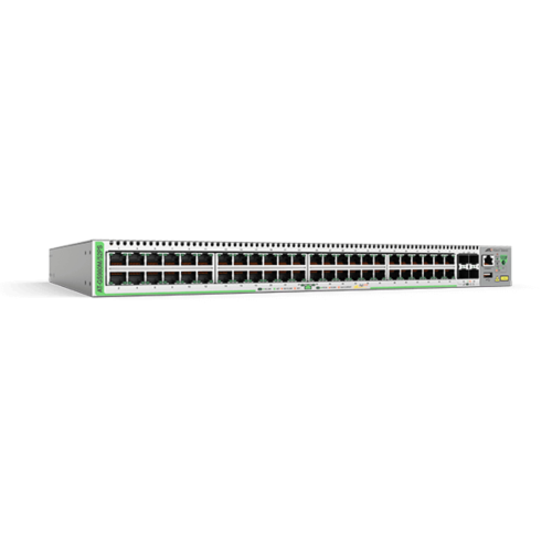 ALLIED TELESIS 48-PORT 10/100/1000T POE+ 4-PORT