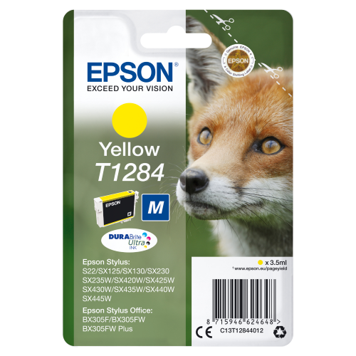 EPSON CARTUCCIA INCH. GIALLO TG.M VOLPE