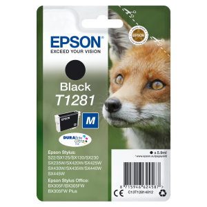 EPSON CARTUCCIA INCH.NERO TG.M VOLPE