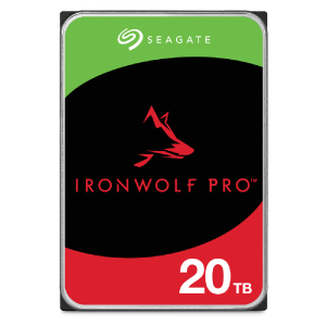 HARD DISK SATA3 3.5" X NAS 20000GB(20TB) SEAGATE IRONWOLF PRO ST20000NT001 7200RPM CACHE 256MB PER NAS ALLOGGIAMENTI ILLIMITATI