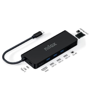 NILOX DOCK USB-C 8 IN 1 HDMI 4K