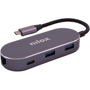 NILOX MINI DOCKING STAT HDMI 3USB PD ETH