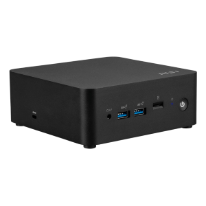PC MSI MINI CUBI NUC AI BAREBONE 1UMG-018BEU ULTRA7 2XM.2 2XHDMI USB WIFI BT VESA