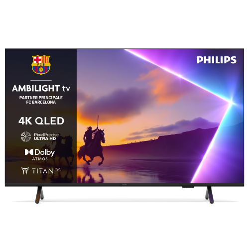 PHILIPS 50 UHD QLED 4K TV SMART AMBILIGHT