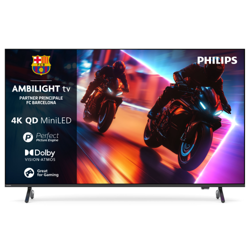 PHILIPS 65 UHD MINILED QD 4K TV SMART AMBIL