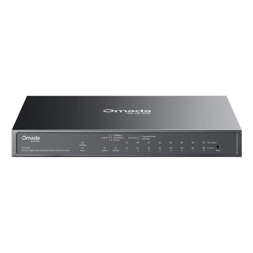 TP-LINK SWITCH OMADA 8-PORTGB POE MANAGED 8XGB RJ45P DESKTOP STEEL INTEG SDN