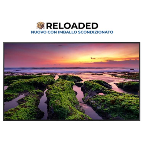 SAMSUNG MON 55DS IPS 4K 350NIT 4000:1 HDMI QB55B LAN DP WIFI SCATOLA OPEN