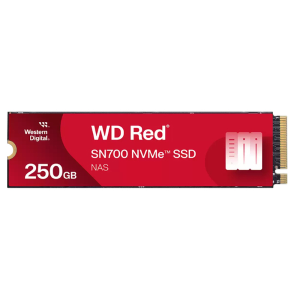 WESTERN DIGITAL SSD RED 250GB SN700 NVME M.2 PCIE GEN3 5Y WARRANTY