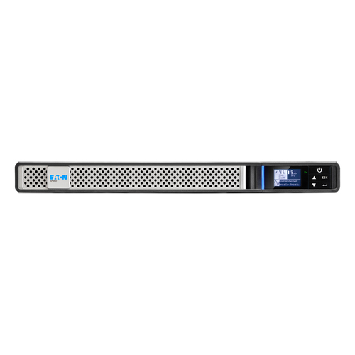 Eaton 5P 850i - Gen 2 - UPS (montabile in rack) - 200/208/220/230/240 V c.a. V - 680 Watt - 850 VA - 1 fase - piombo-acido regolato da valvola (VRLA) - 7 Ah - RS-232, USB - connettori di uscita 4 - 1U - 19" - nero/argento