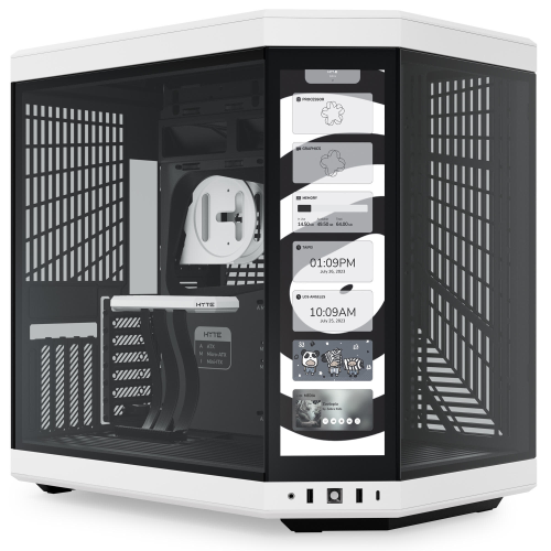 HYTE Y70 TOUCH INFINITE PANDA CS-HYTE-Y70TTI-WB