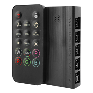 MARSGAMING MARS CTRL HUB MFHUB 10 PORTE PER VENTOLE E LUCI CON TELECOMANDO