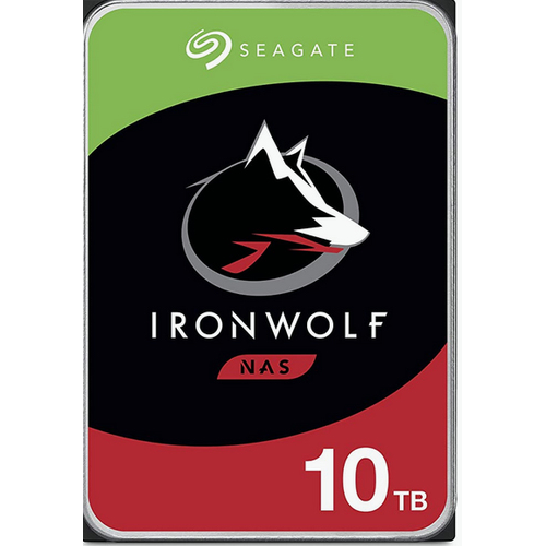 SEAGATE HDD IRONWOLF 10TB 3,5 5600RPM SATA 6GB/S BUFFER 256MB