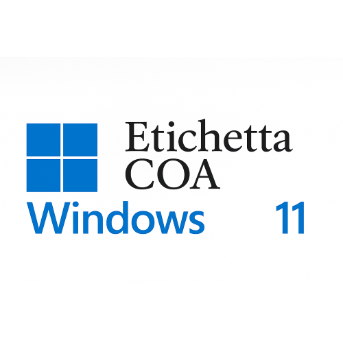 MICROSOFT SW MS WINDOWS 11 PRO 64BIT SOLO COA