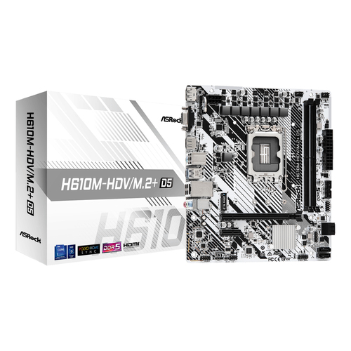 ASROCK MB INTEL H610, 2DDR5