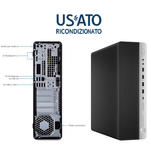 PC RESET PC REF I5 8GB 240GB SFF W10P I5-7500 800 G3