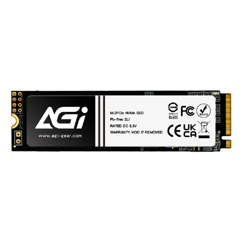 AGI TECHNOLOGY AGI SSD INTERNO AI218 2TB DRAM M.2 PCIE R/W 3200/1700 TLC GEN 3X4