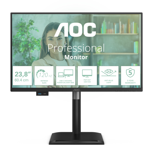 AOC 238 MONITOR IPS 120HZ REG ALT