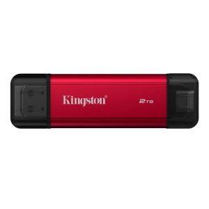 Kingston Dual - SSD - 2 TB - esterno (portatile) - USB 3.2 Gen 2