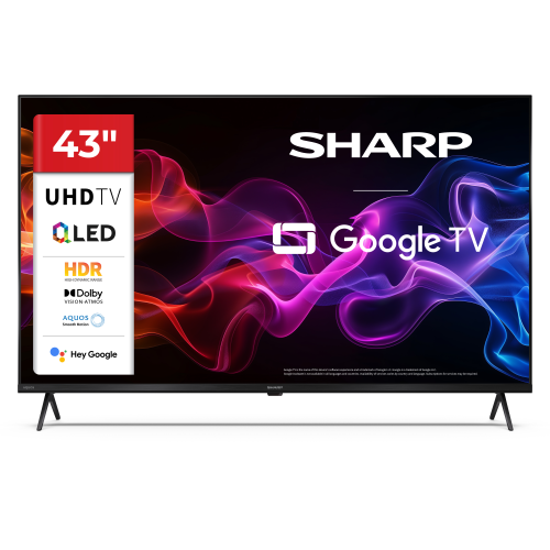 SHARP 43 UHD 4K GOOGLE TV QLED