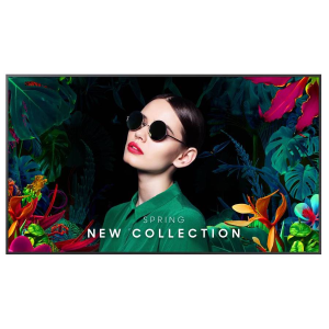 SAMSUNG MON 75DS VA 4K 500NIT 4000:1 HDMI QM75C LAN DP WIFI HDMI TIZEN